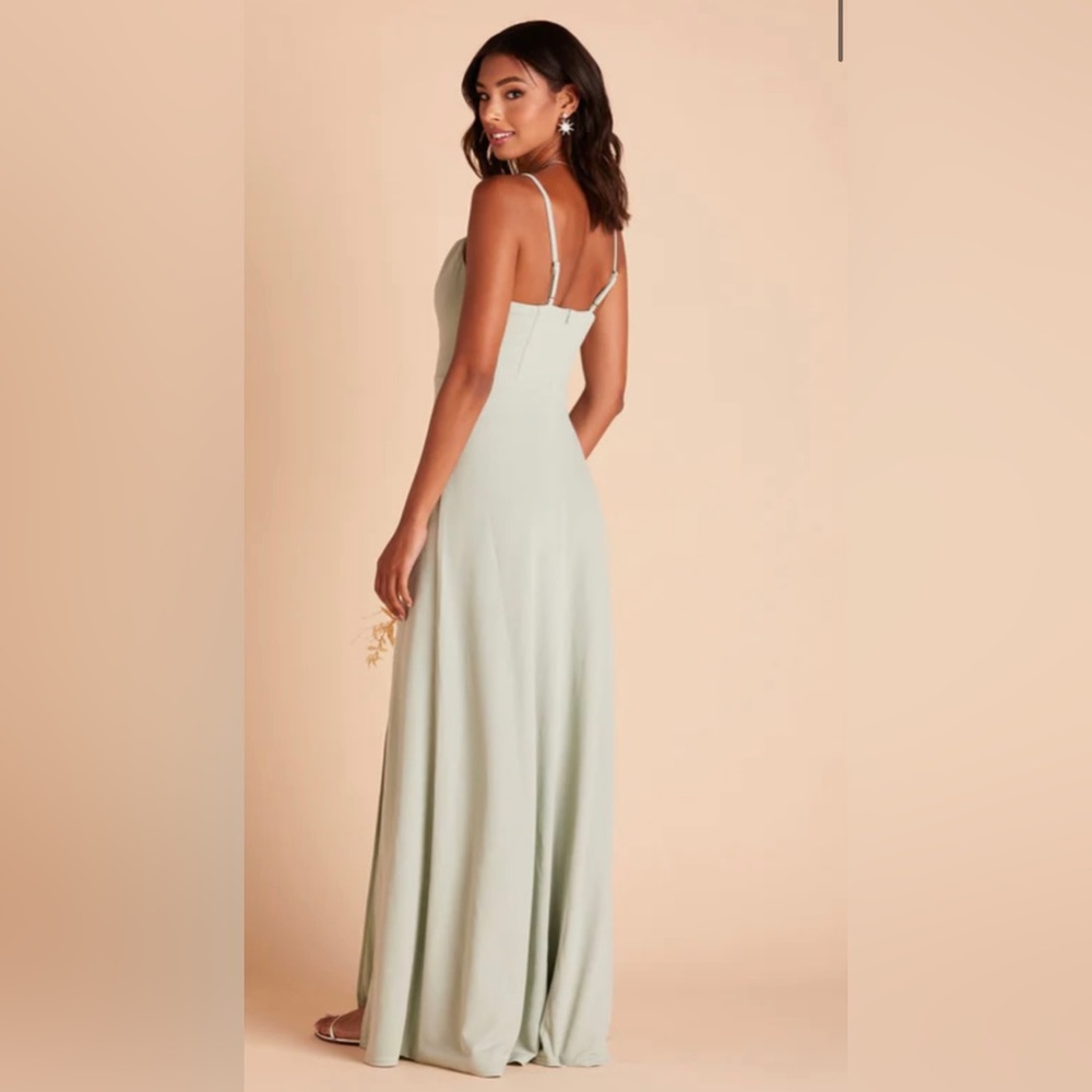 Birdy Grey Ash Crepe Sage Dress